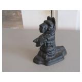 Scottie Dog Cast Iron Door Stopper 4" T