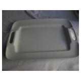 Heavy Ceramic Platter 19"