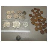 Coins Including Indian Head Coin
