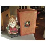 Christopher Radko Santa Figurine 10" T