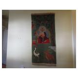 Chinese Buddhist Meditation Pictorial Rug