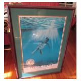 Topsail Island Print In Frame 34" x 24"