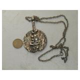 Robert Larin Canada Broken Disc Necklace