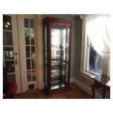 Lighted Curio Cabinet 78" T x 32" W x 14 1/2" D