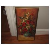 Floral Painting 25" x 13"