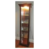 Small Curio Cabinet 70" T x 20" W x 13" D
