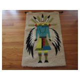 Tribal Art Tapestry 36" T x 24" W