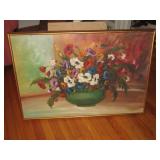 Floral Painting 26" x 38"