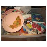 Box Of Embroidery Supplies