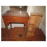 Sewing Machine Case & Rack No Sewing Machine