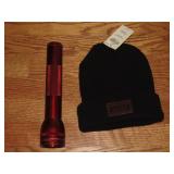 Red Mag Light & Duluth Beanie