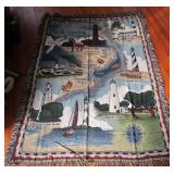 Lighthouse Throw Blanket