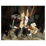 Wall Of Garden Tools