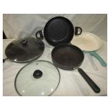 Mixed Pans Well Used