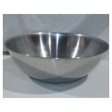 Large Metal Salad Bowl 5 1/2" T x 16" Dia