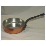 Heavy Copper Bottom Pan 2" T x 7 1/2" T