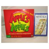 Apples To Apples & Mancala