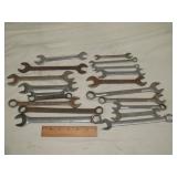 Mixed American SAE Wrenches