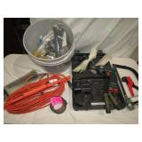 Drill, Zip Ties, Extension Cord