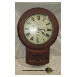 Pearce Bourn Pendulum Clock 25" T No Keys