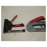 2 Craftsman Staplers