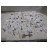 Various Sizes & Colors Lock Pins Tops & Bottoms