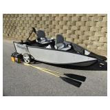 PortaBote Foldable Boat w/ Motor & Accessories