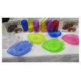 Colorful Plastic Dishes