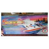 Radio Controlled Stinger Boat Maybe Missing Pcs