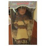 Cathay Collection Indian Doll Box 17"