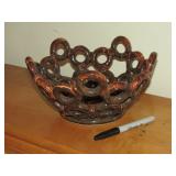 Brown Ceraamic Deco Bowl