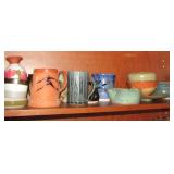 Pottery Mugs & Bowls