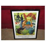 National Teapot Show Print In Frame
