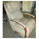 Leather Lazyboy Recliner (Well Used)