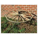 Wagon Wheel Table (No Glass Top)