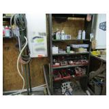 Rack & Contents. Rack only, Not White Cabinets