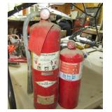 2 Fire Extinguishers