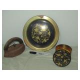 Sad Iron Brass Plate