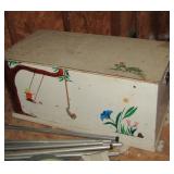 White Wood Chest 17" x 37"