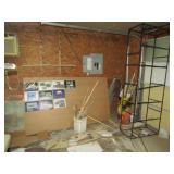 Wood & Rack in Corner