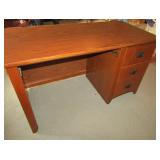 Desk w/ Shell Front 30" T x 50" W x 24" D