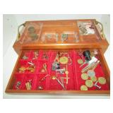 Mens Jewelry Box Mostly Cufflinks