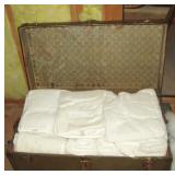 Trunk Of White Towels