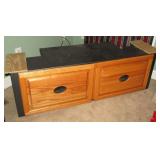 TV Stand 19" T x 62" W x 22" D