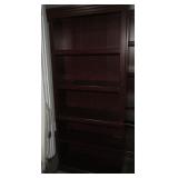Bookcase 71" T x 30" W x 13" D Normal Wear