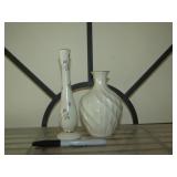 2 Pc Lenox Vases