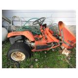 Kabota Lawn Tractor No Motor No Deck Rough