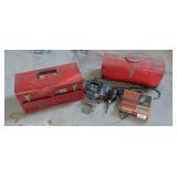 2 Tool Boxes Drill & Saw