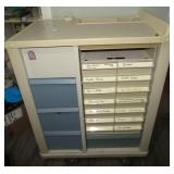 Rolling Crafting Cabinet (No Key)