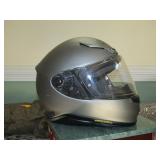 Silver Shoei Helmet Snell Approved Sx S